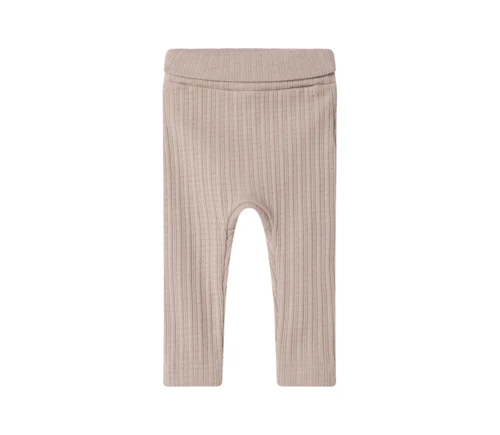Piva, Pointelle Rib, bottoms, New Born - Soft beige