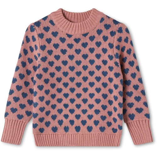 JANIE HEART PULLOVER