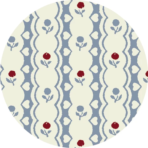 Wet Wipe Cover - Floral stripe