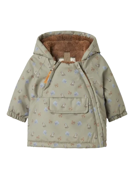 NBMLASNOW05 JKT AOP FO LIL