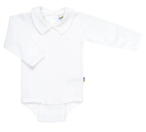 Øko bomuld lycra Langærmet Body hvid