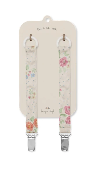 2-PAK SUTTESNOR I BOMULD MED OEKO-TEX OG PRAKTISK KLIPS