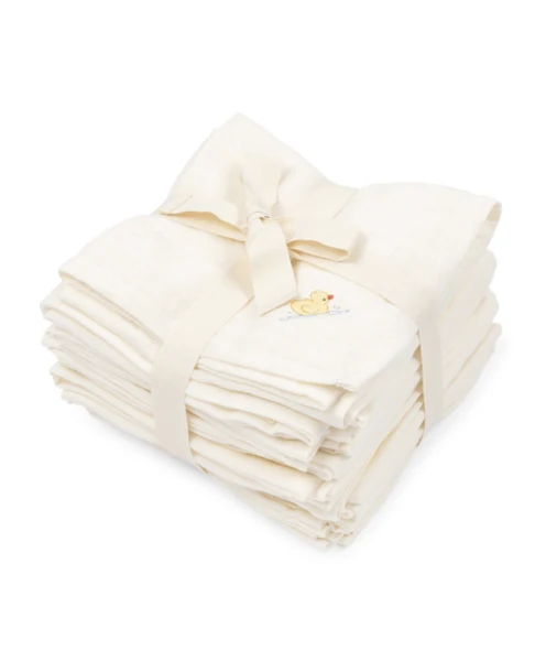 NUVOLI 10-PAK MUSSELINSKLUD GOTS