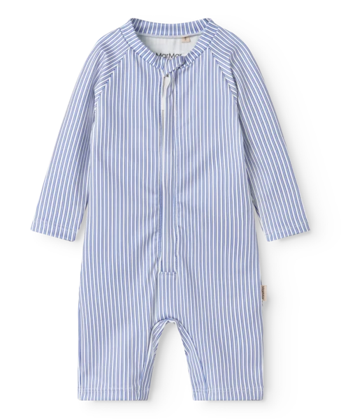 Badedragt m. lynlås