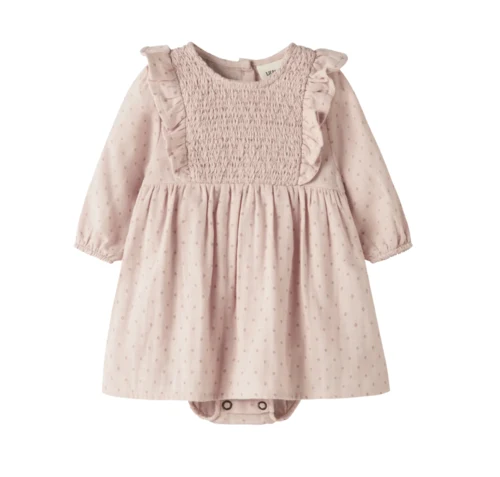 NBFDEMBE LS LOOSE BODY DRESS LIL