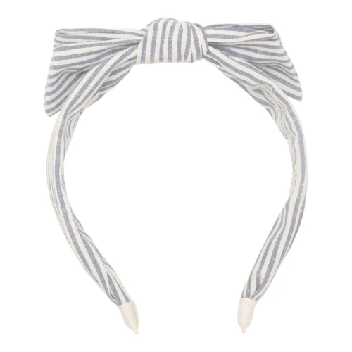 Mimi & Lula - Hårbøjle - Seaside Stripe Bow Amalfi