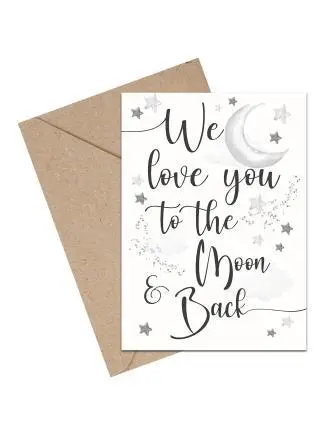 Baby To the moon A6 kort