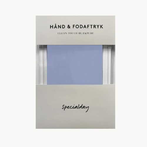 Hånd- og fodaftryk - cleantouch - blå