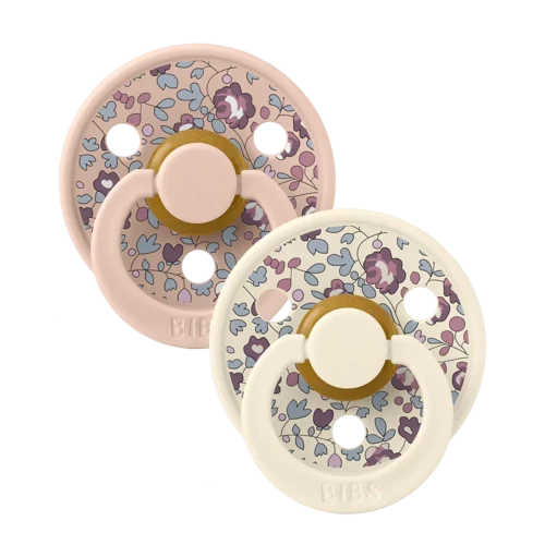 BIBS x LIBERTY Colour 2 Pack Eloise - Blush Mix size 2