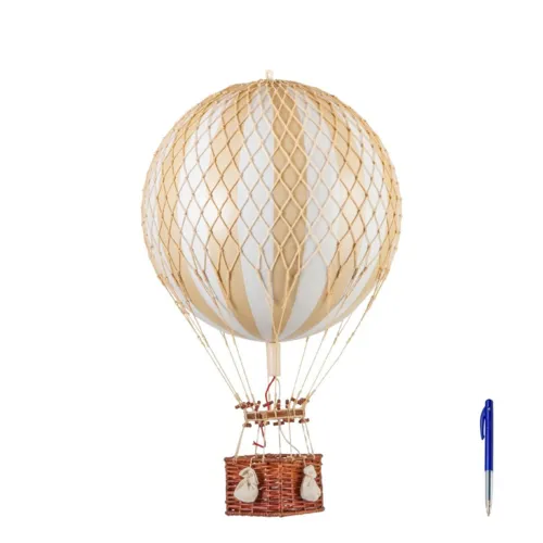 Luftballon 56 cm hvid/ivory
