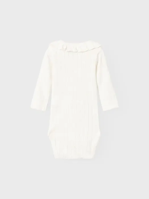 LANGÆRMET BODYSTOCKING - coconut milk