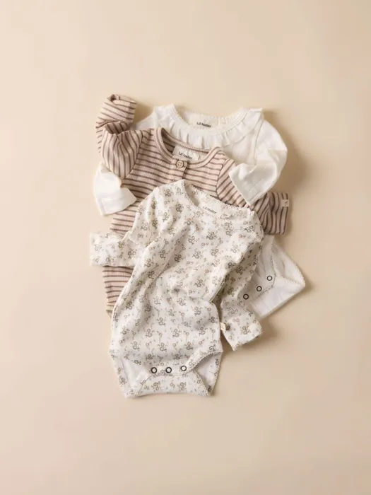 LANGÆRMET BODYSTOCKING - coconut milk