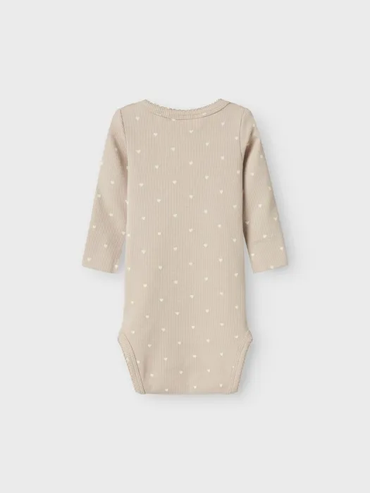 PRINTET BODYSTOCKING - Gray Morn