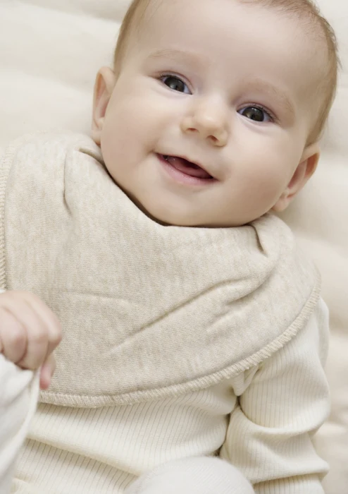 Pippi - Bandana Bib - Absorbent - sandshell melange
