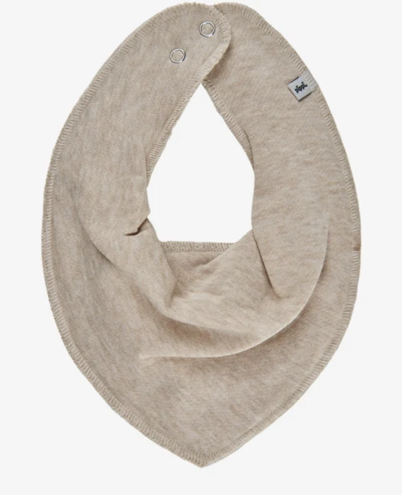 Pippi - Bandana Bib - Absorbent - sandshell melange