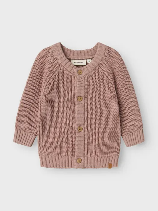 LANGÆRMET STRIKKET CARDIGAN