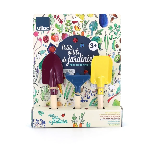 Vilac - Haveredskaber til børn 3 dele
