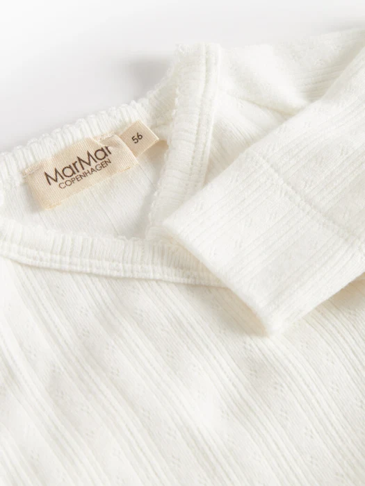 Rubetta, Pointelle, body, New Born - Gentle white