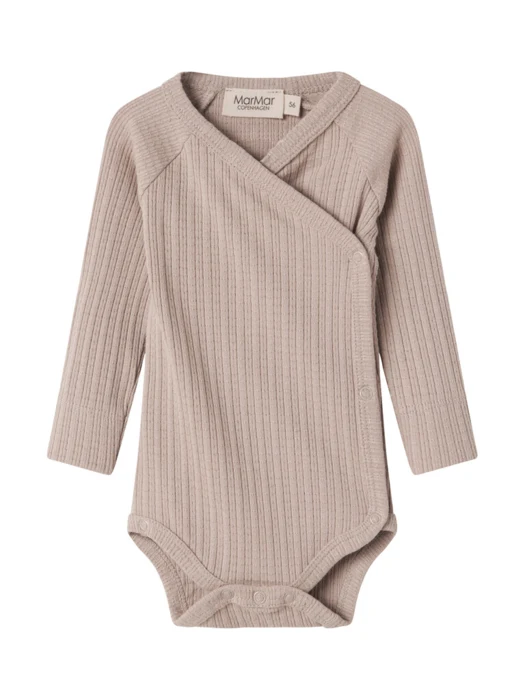 Belito, Pointelle Rib, body, New Born - Soft beige