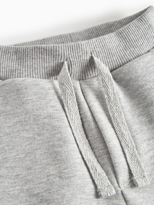 Pelon B, bottoms, Baby - Light grey melange