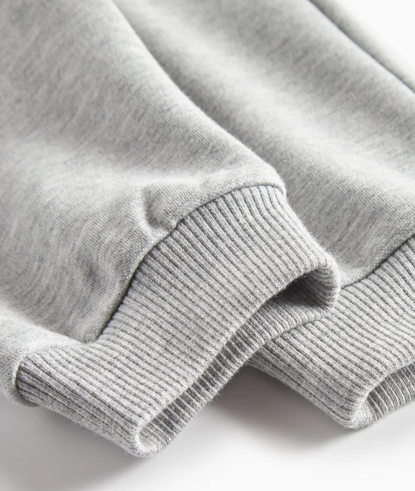 Pelon B, bottoms, Baby - Light grey melange