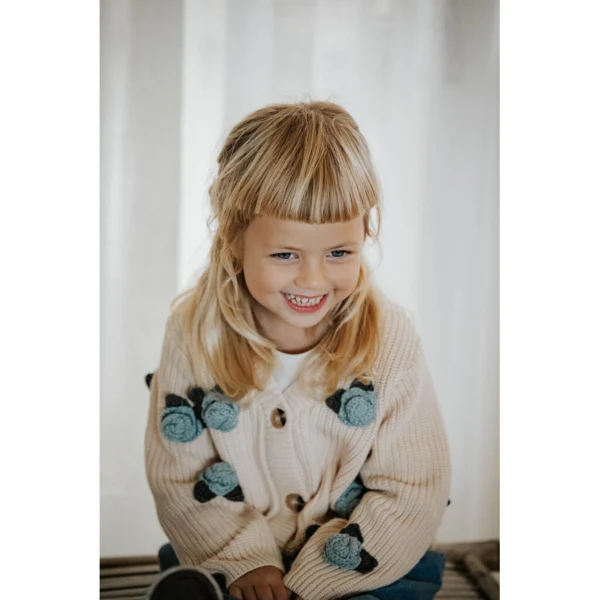 COOL FLOWER CARDIGAN