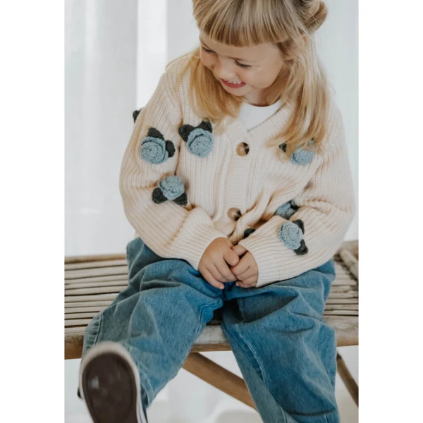 COOL FLOWER CARDIGAN