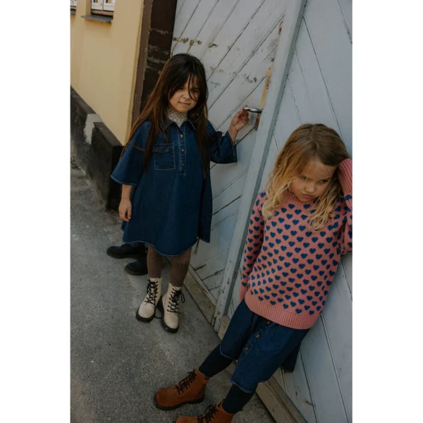 JANIE HEART PULLOVER