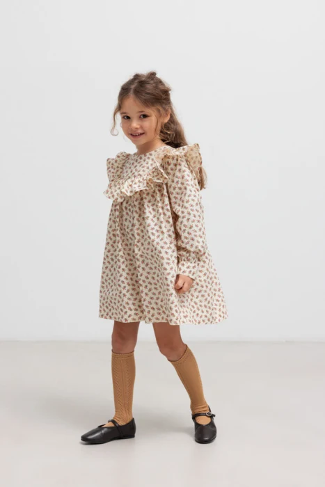 Drine LS, dresse, Kids - Japanese flower