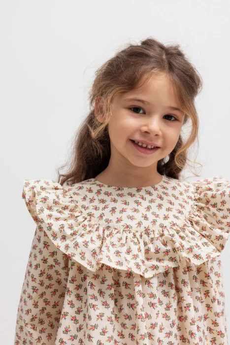 Drine LS, dresse, Kids - Japanese flower