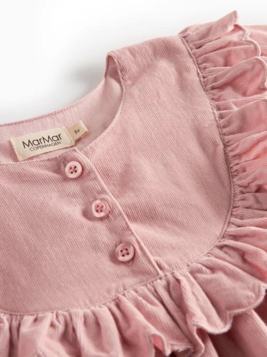 Delina, dress, Kids - Soft berry