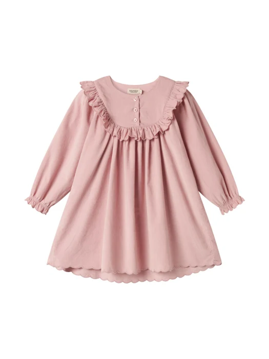Delina, dress, Kids - Soft berry