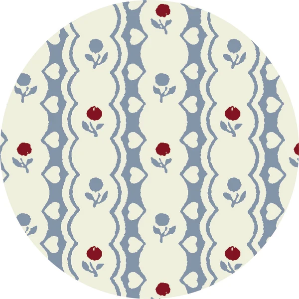 Wet Wipe Cover - Floral stripe