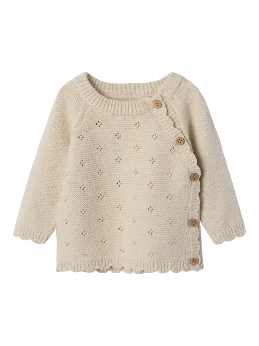 NBFLAGUNA LS WRAP KNIT LIL NOOS