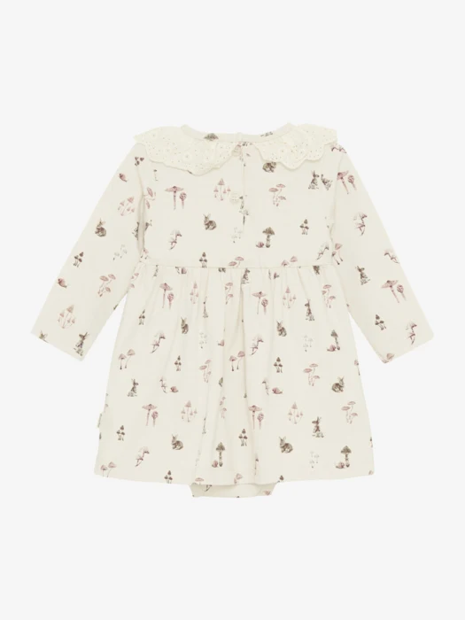 Minymo - Dress LS AOP