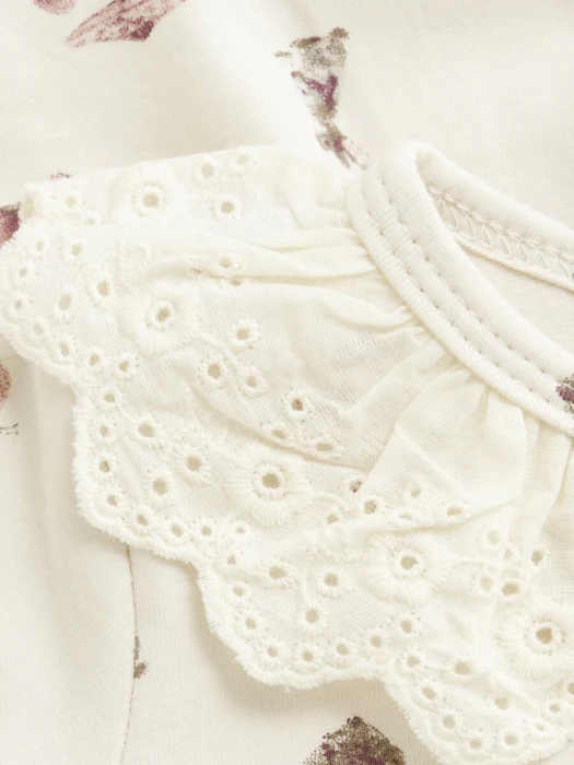 Minymo - Dress LS AOP