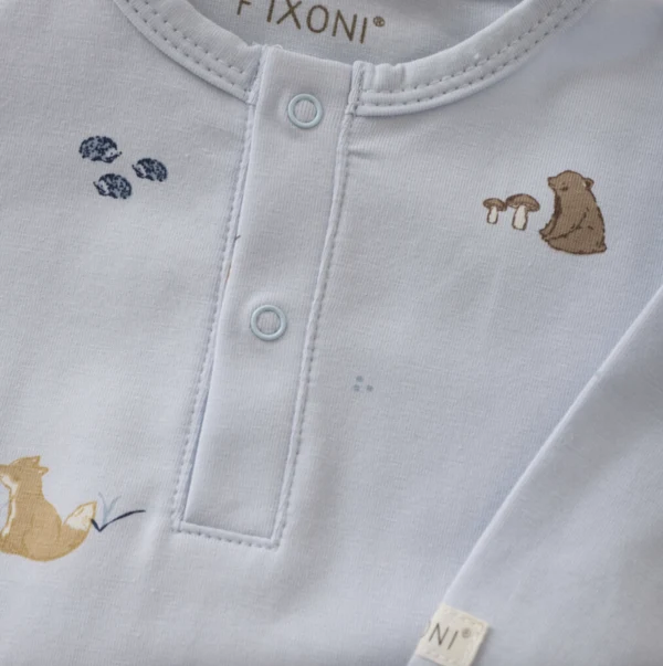 Fixoni - Romper LS - Arctic ice