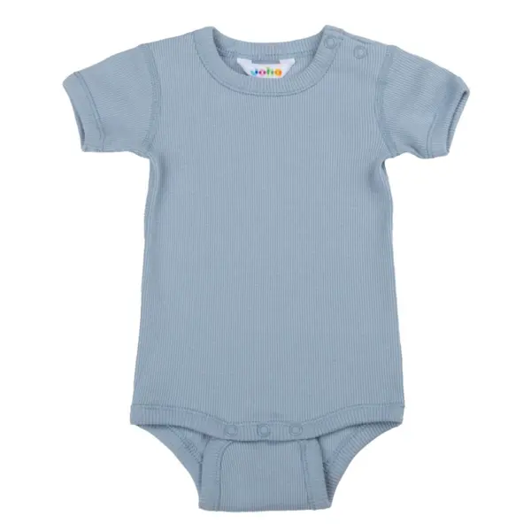 Øko Bomuld T-shirt Body Støvet blå