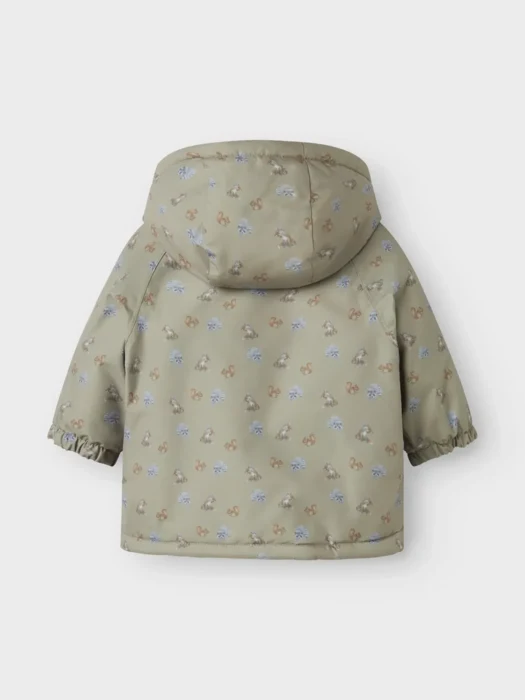 NBMLASNOW05 JKT AOP FO LIL