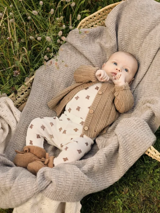 NBMNOMO WOOL LS KNIT CARD LIL