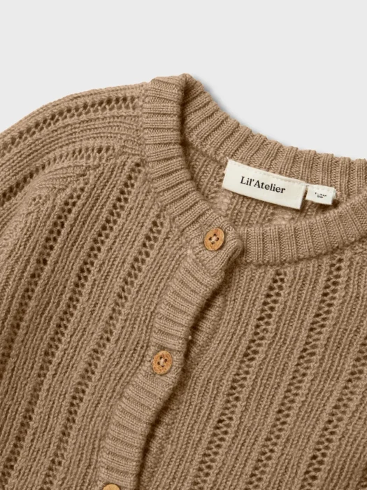 NBMNOMO WOOL LS KNIT CARD LIL