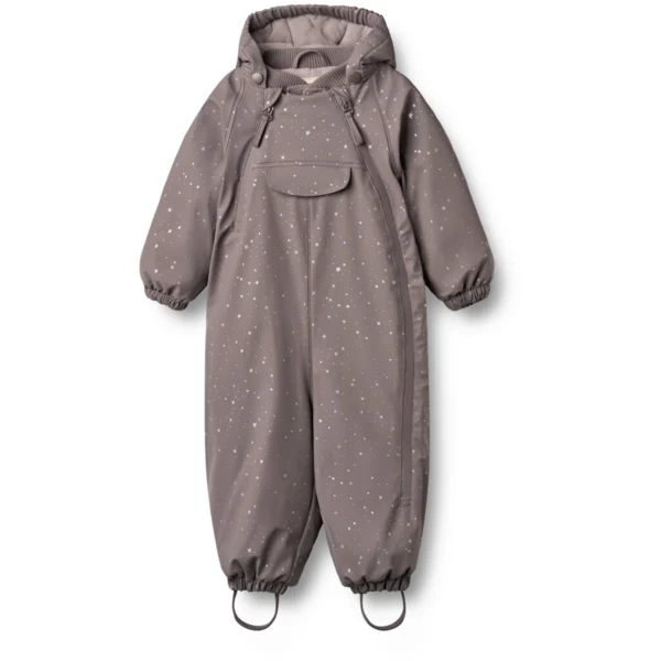 Wintersuit Evig -  purple stone stars