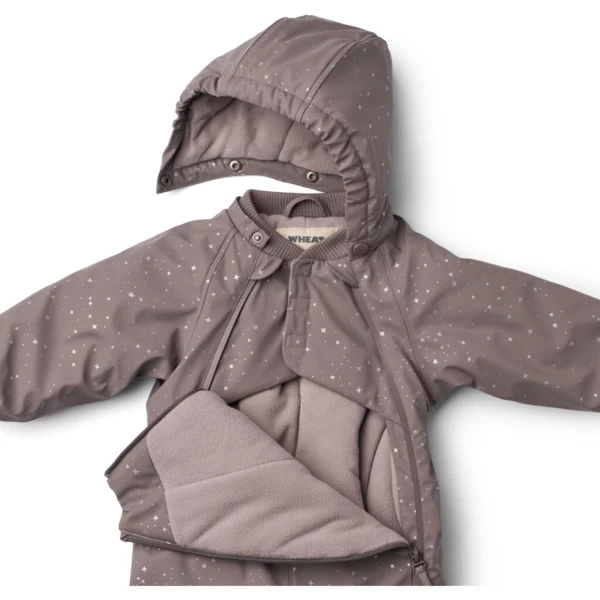 Wintersuit Evig -  purple stone stars