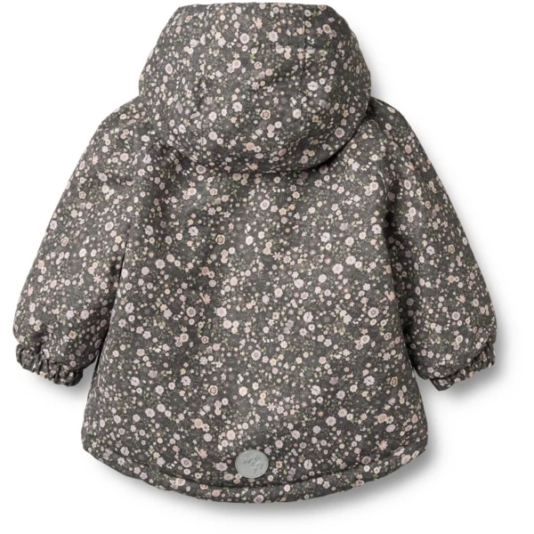 Jacket Sascha - black sea open flowers