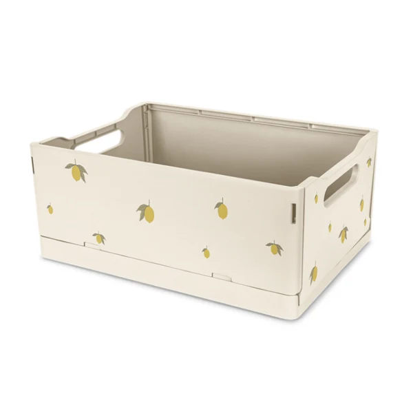 2-pak stabelbare opbevaringskasser til børneværelset