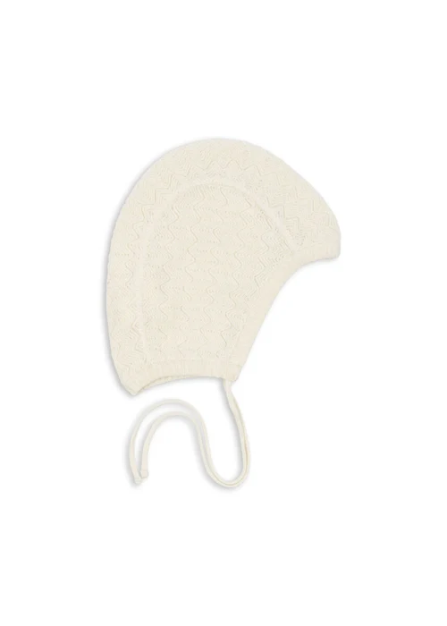 Venti knit hat - Gots, white