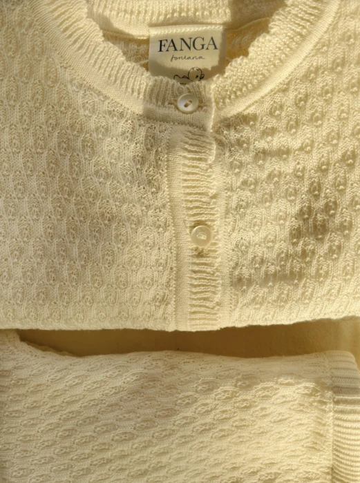 VENTI POINTELLE CARDIGAN GOTS