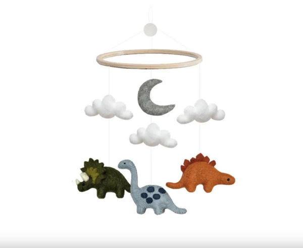 Uro, dinosur orange/grå