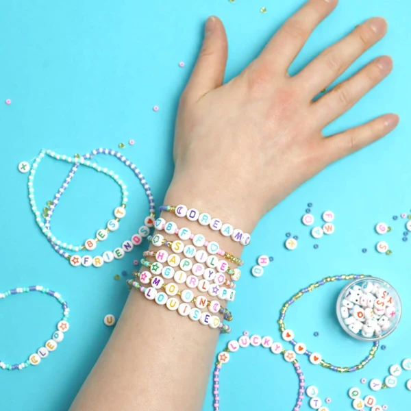 Auzou - Aktivitetssæt - Budskab armbånd