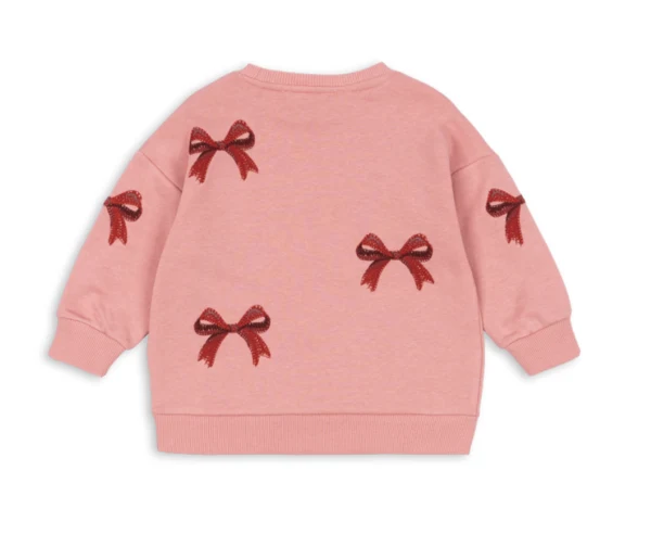 LOU SWEATSHIRT MED SLØJFE OCS